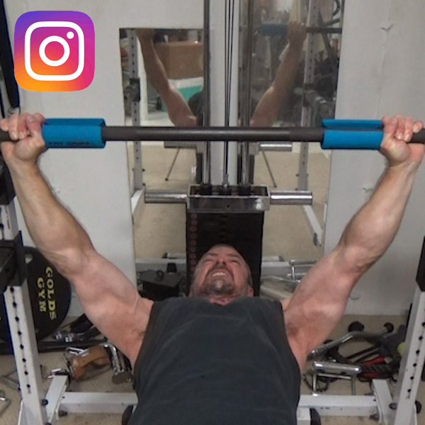 Fat Grips Inwards-Intention Bench Press